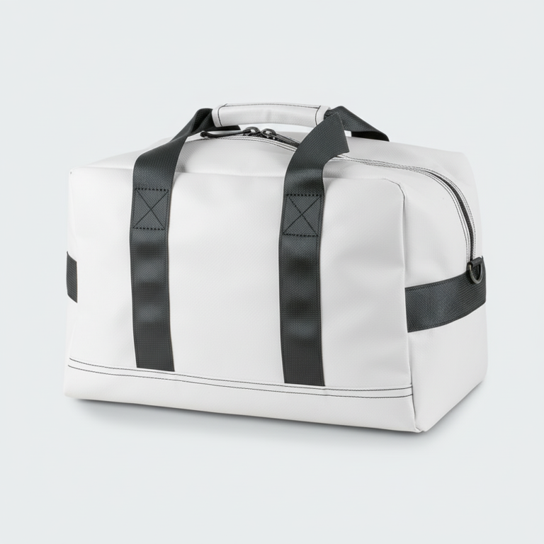 sportbag kapellväv vit