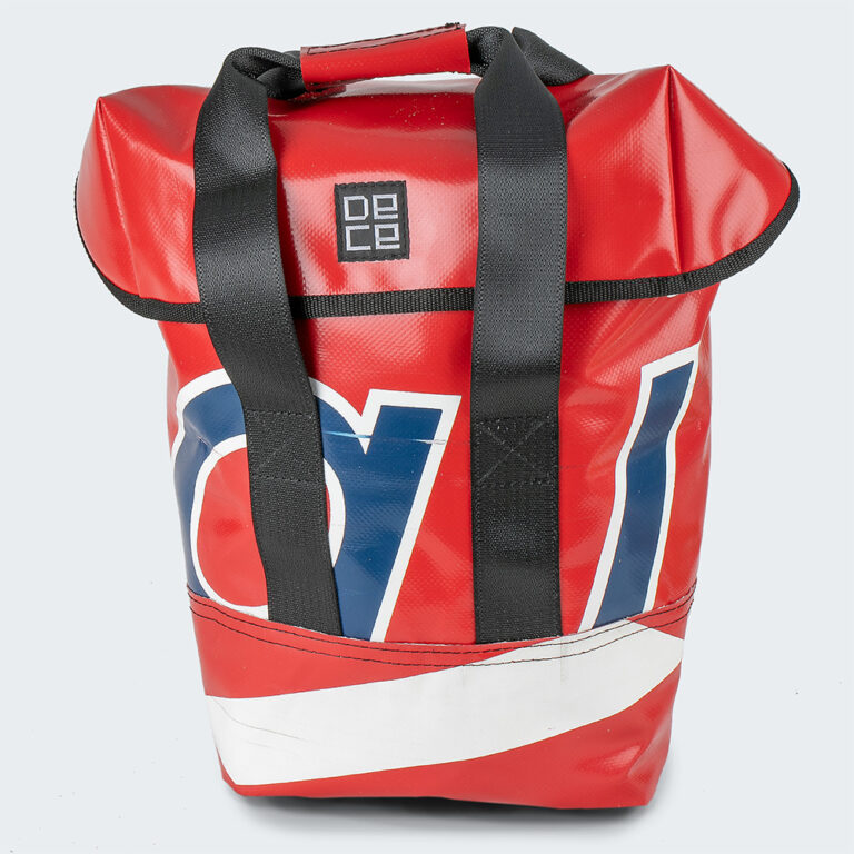 väska återbruk lastbilskapell cykelväska