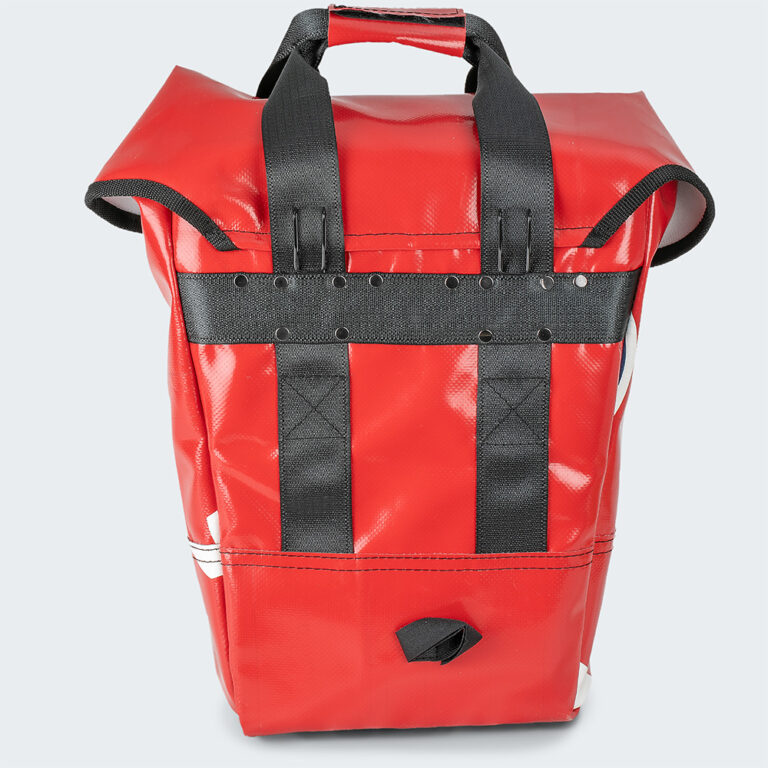 väska återbruk lastbilskapell cykelväska