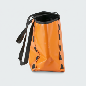 shopper väska orange kapellväv