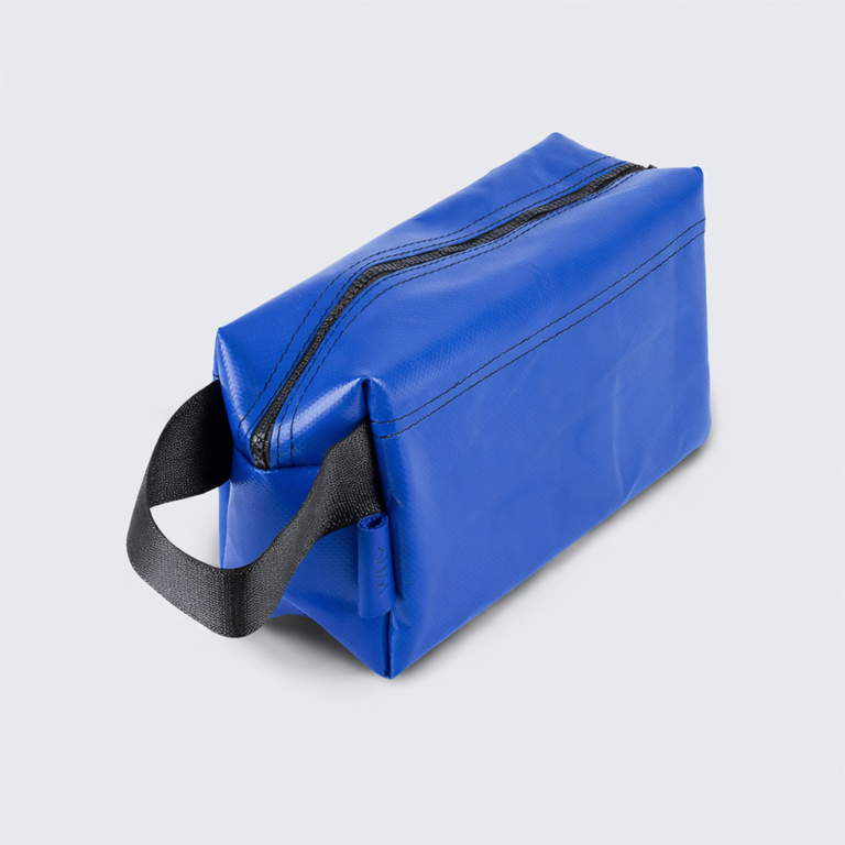 necessär handy kapellväv blå