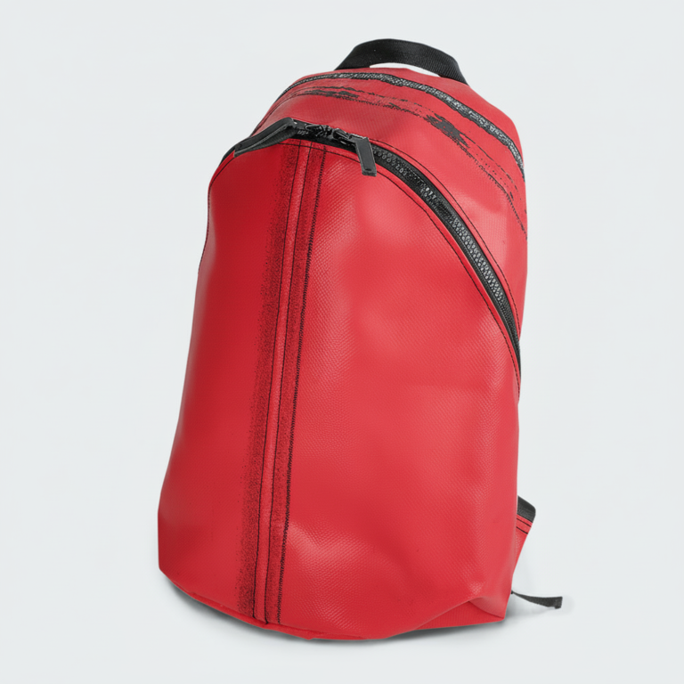 ryggsäck kapellväv röd