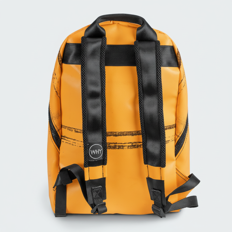 ryggsäck kapellväv orange